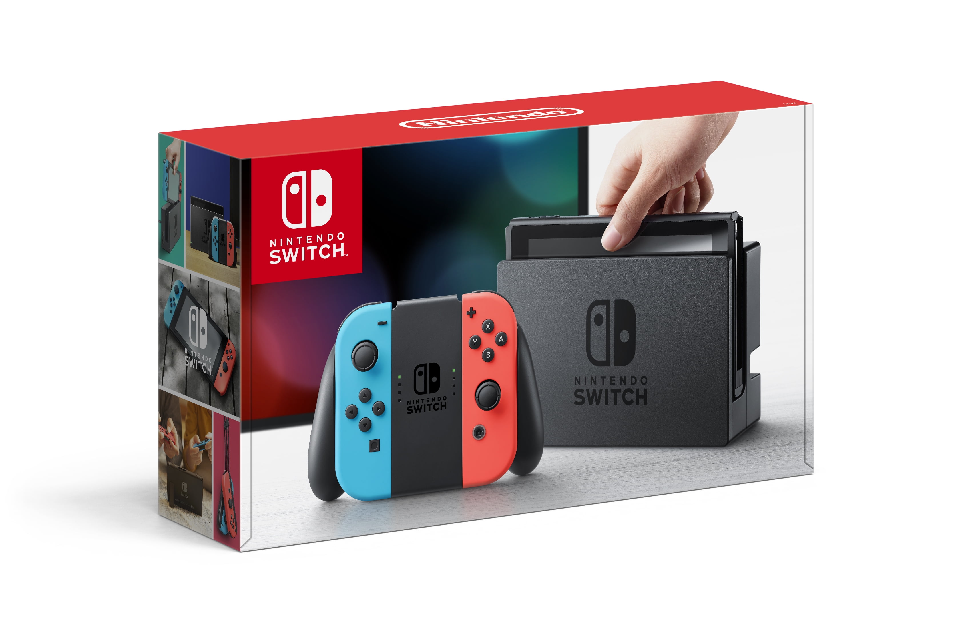 Nintendo Switch Console Gray Joy-Con - Walmart.com