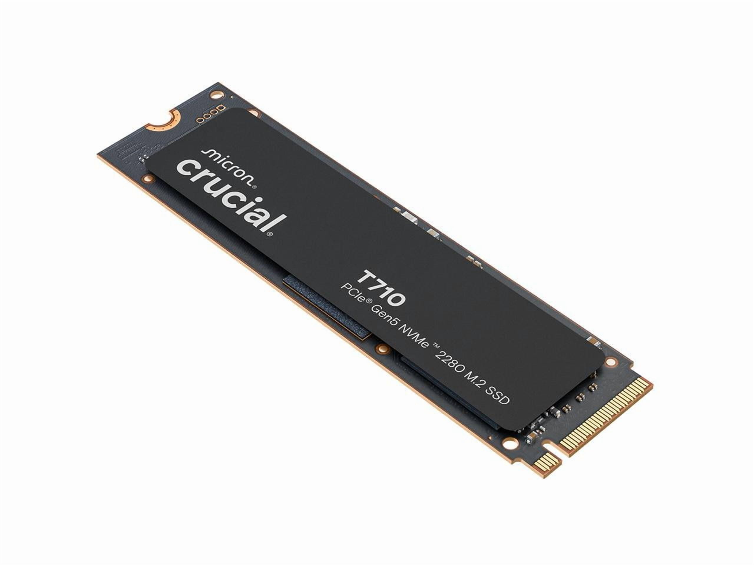Crucial T500 2TB PS5 Compatible SSD, M.2 NVMe Gaming Drive, 7400MB
