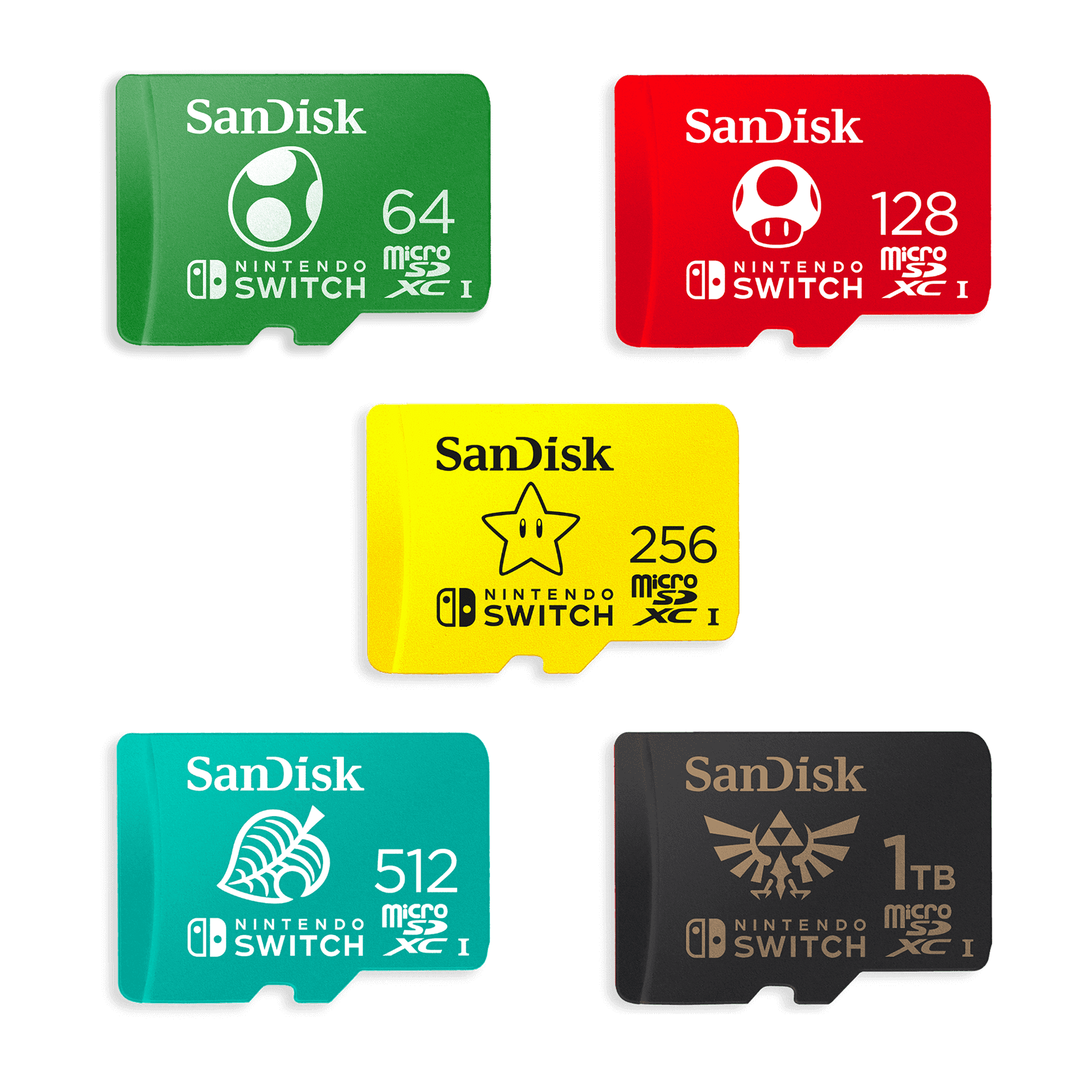 SanDisk 1TB MicroSD Extra MicroSDXC Card for Nintendo Switch