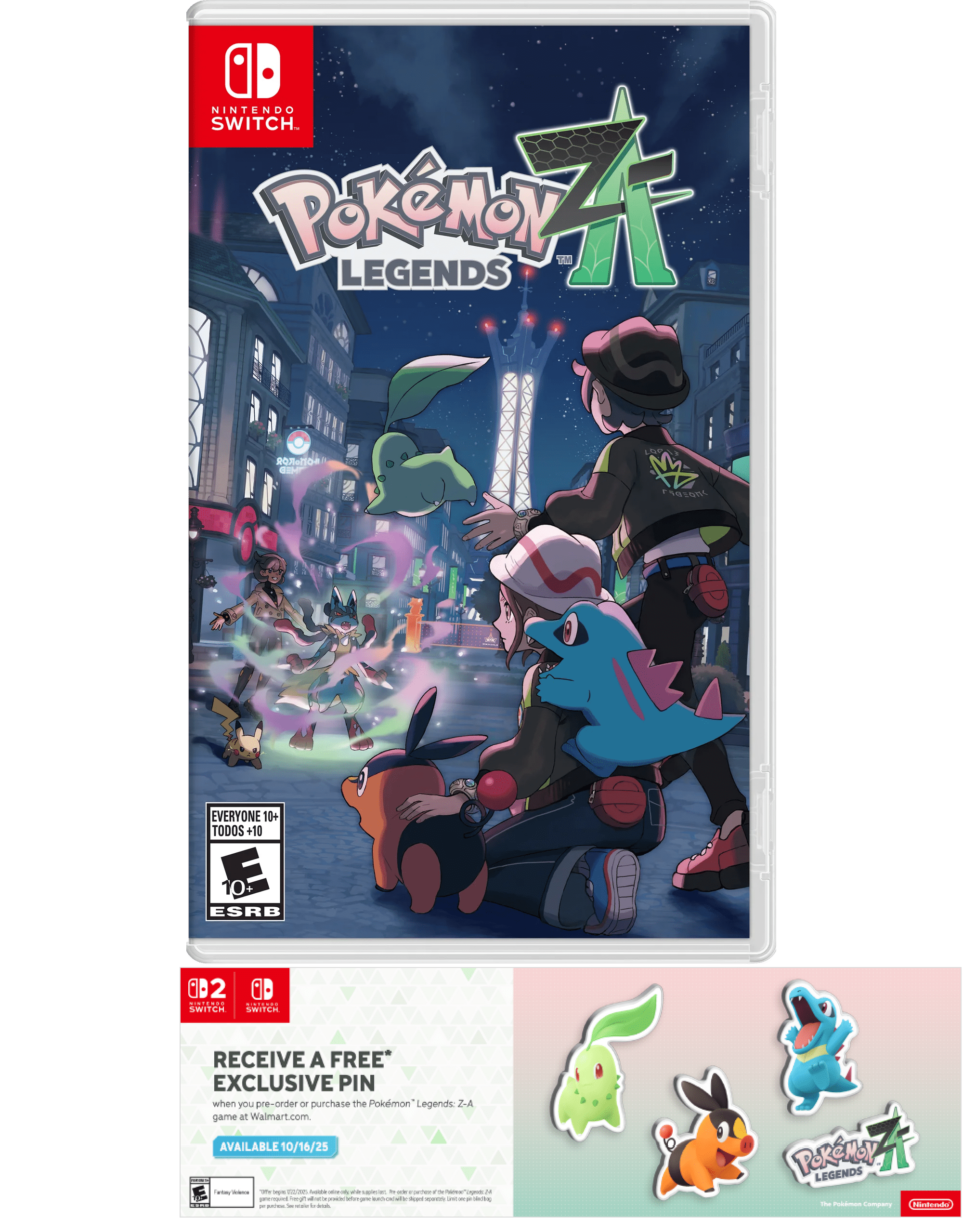 Nintendo Pokemon Legends Z-A Video Game for (Nintendo Switch