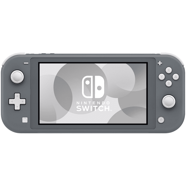 Nintendo Switch Lite Gray Gaming Console with Super Mario Galaxy 2