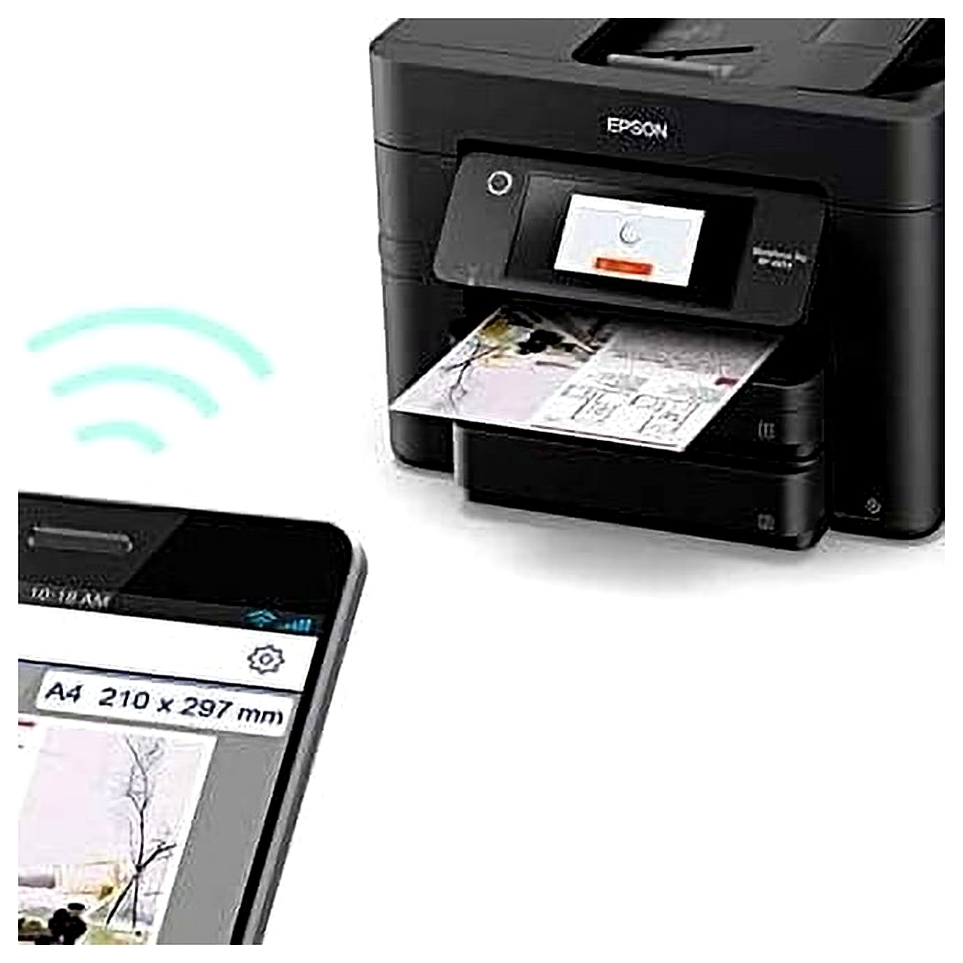 Epson Workforce Pro WF-4834 Home Inkjet Printer with Copy and