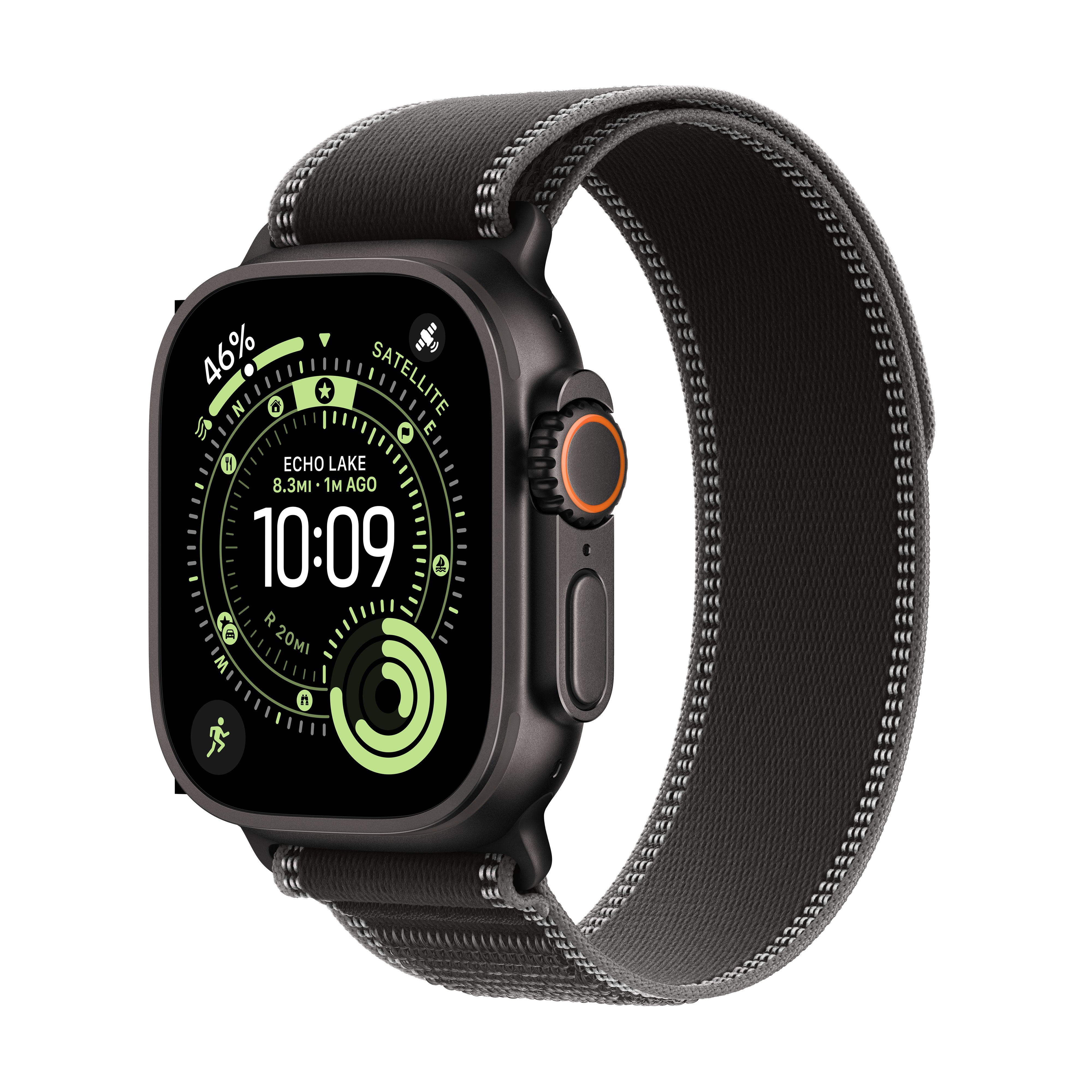 Apple Watch Ultra 3 GPS + Cellular 49mm Black Titanium Case with