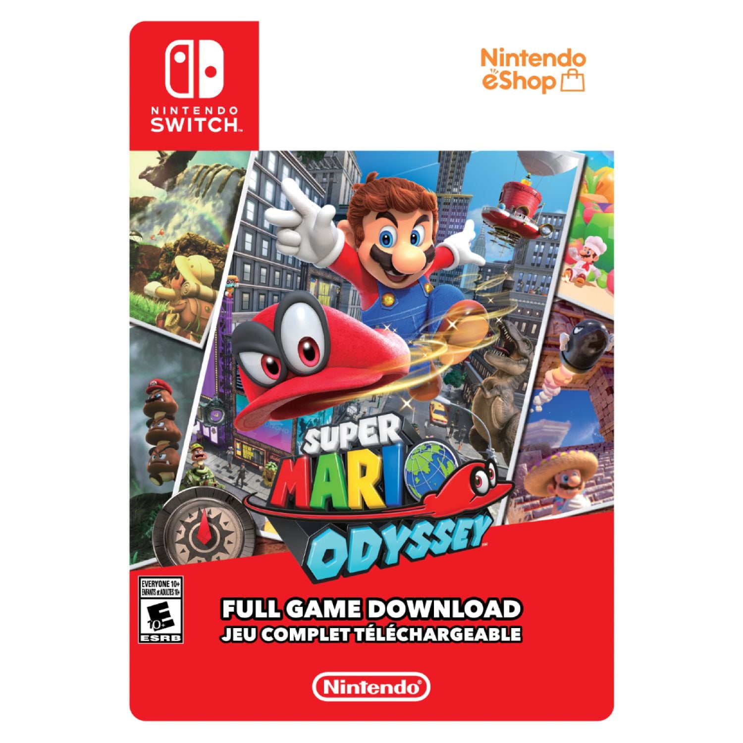 Nintendo Switch Super Mario Odyssey 79.99 (Digital Code) - Walmart.ca
