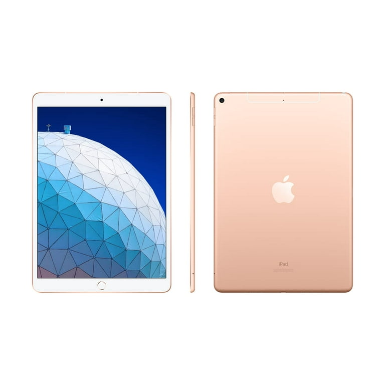 Apple 10.5-inch iPad Air Wi-Fi + Cellular 256GB - Gold - Walmart.com