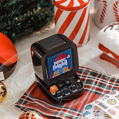 Divoom Ditoo Pro Pixel Art Bluetooth Speaker with 16*16 LED, 15W