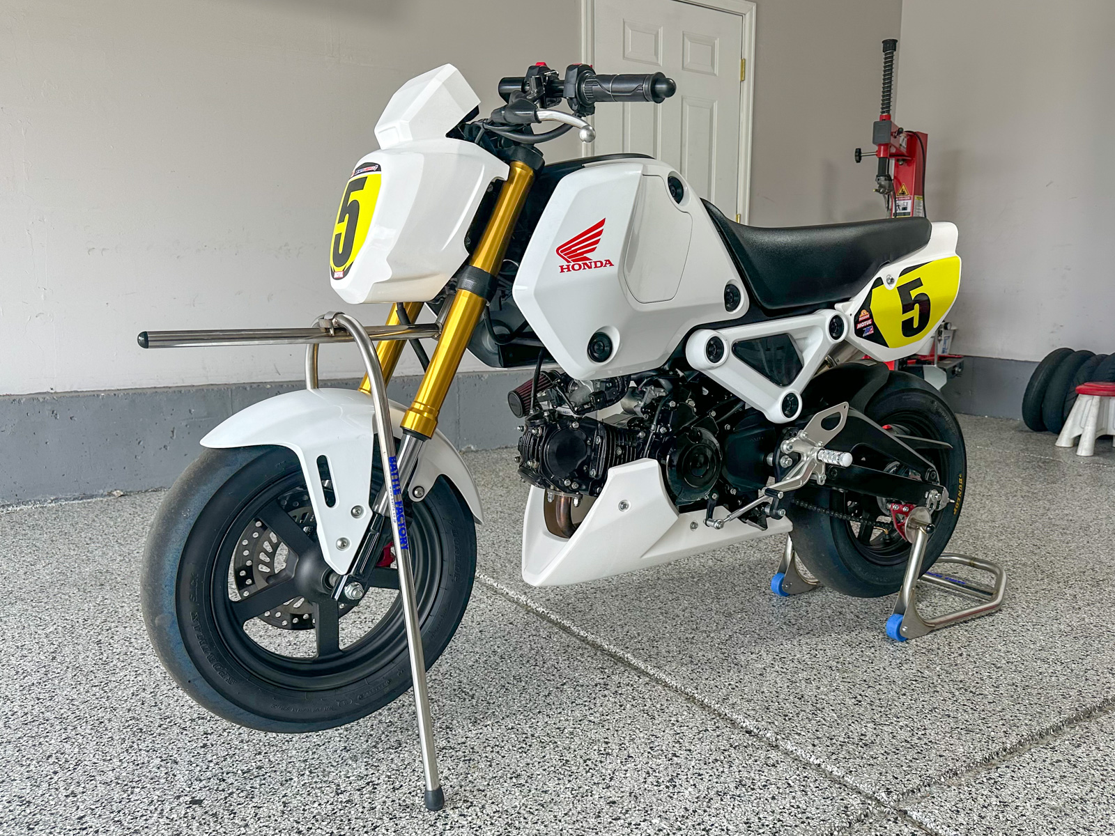 2023 Honda Grom HRC with 364 Miles – Iconic Motorbike Auctions