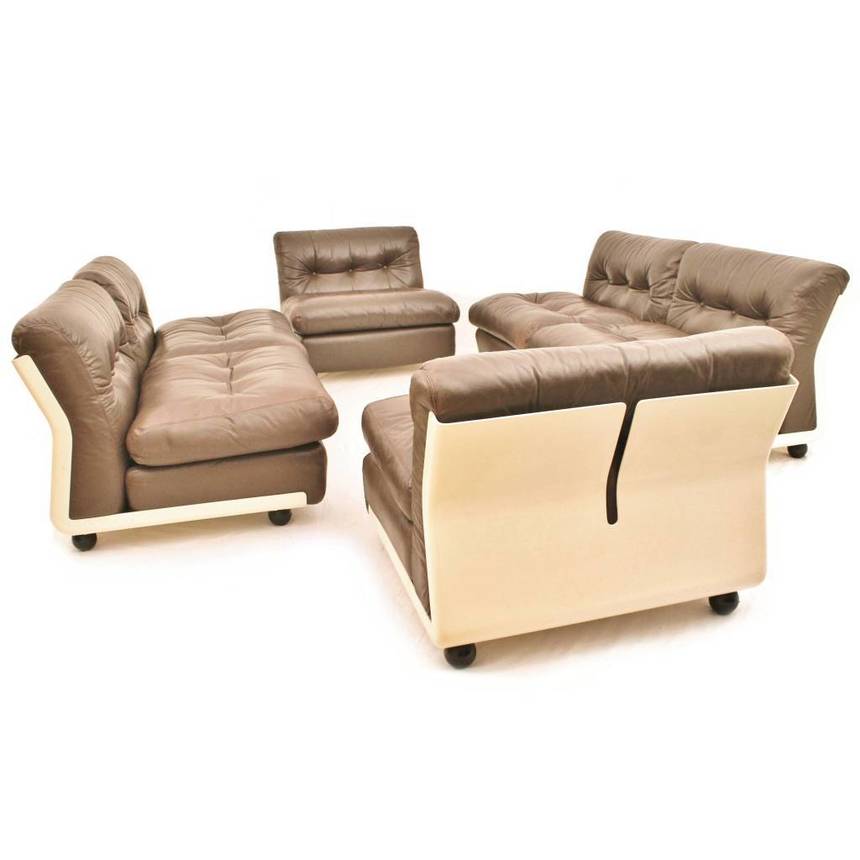 B&B Italia のヴィンテージソファ - ALANDA (Paolo Piva)