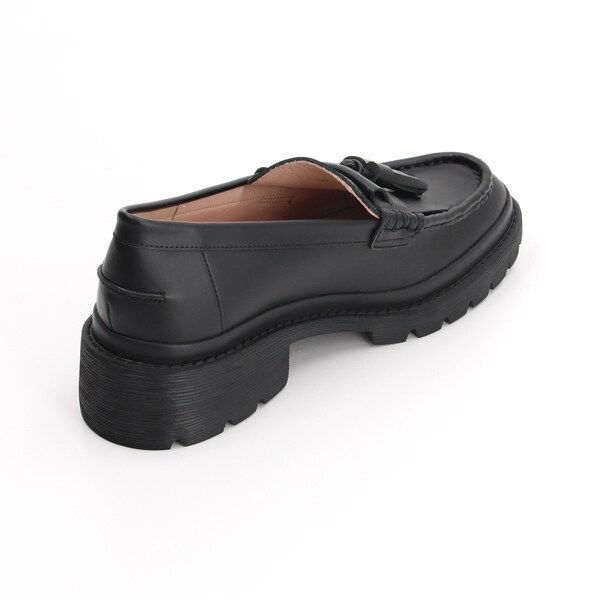 ランバン オン ブルー（LANVIN en Bleu）/厚底タッセルローファーの