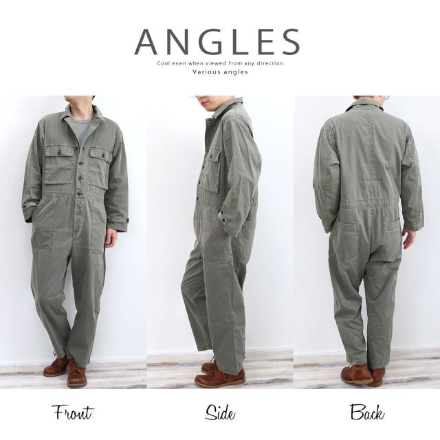 ツナギ ジョンブル メンズ オールインワン Johnbull オーバーダイ