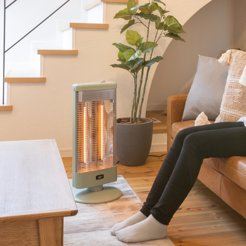 アラジン AEH-G1000A-G グリーン グラファイトヒーター 4段階切替