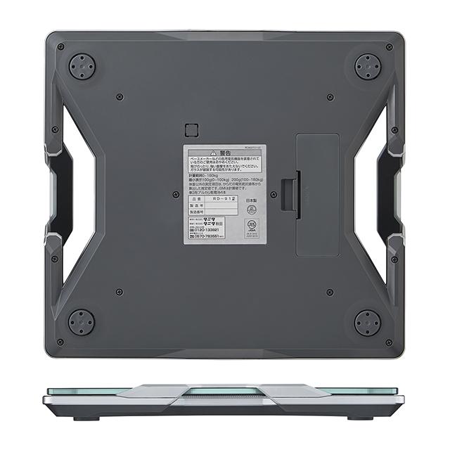 タニタ 体重計 体組成計 スマホ 日本製 メタリックブラック RD-912 BK