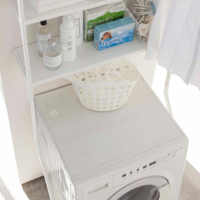 tower 山崎実業 立て掛けランドリーシェルフ タワー （ タワーシリーズ