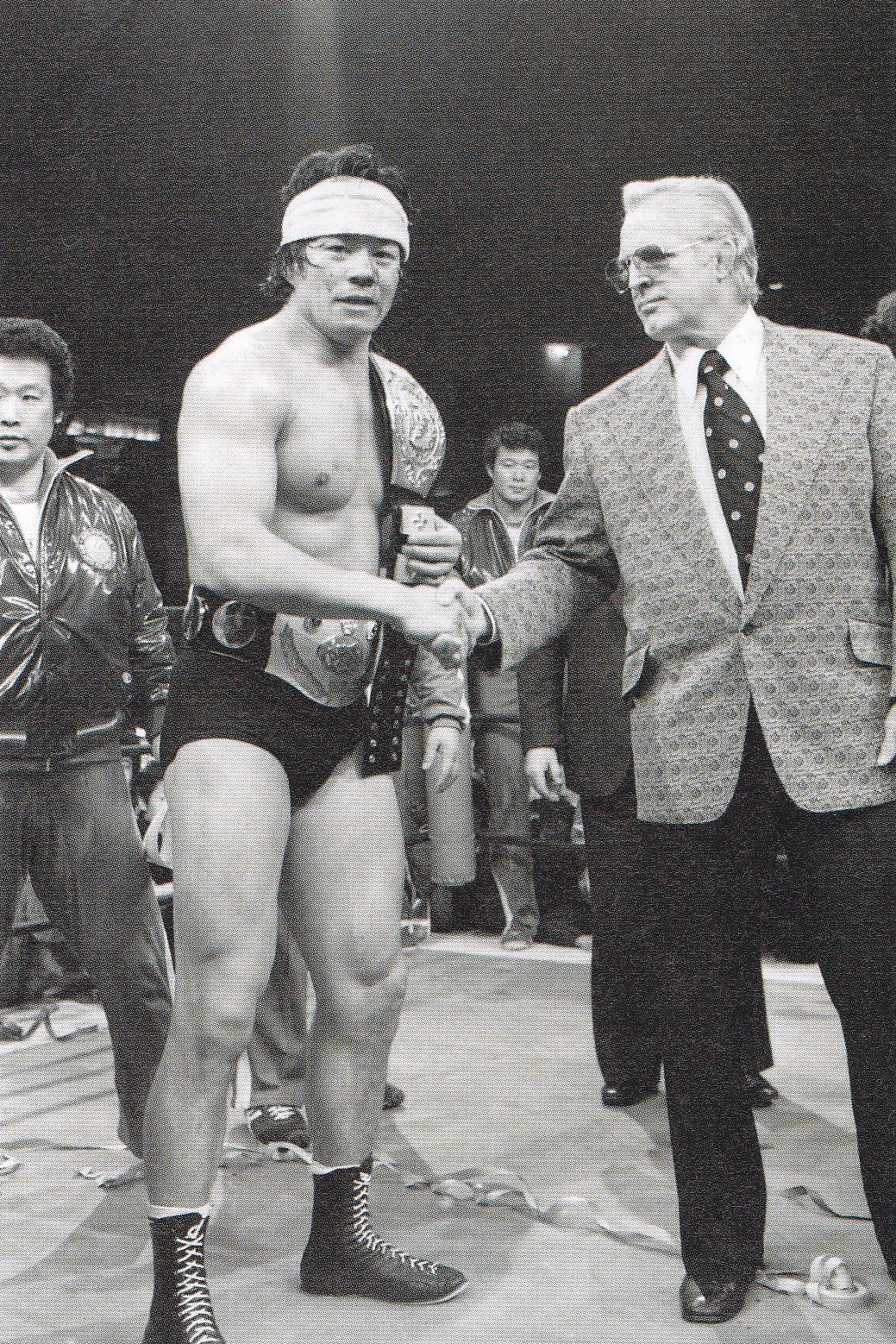 モデルはレイスモデルのNWAベルト…発掘されたもう一つの