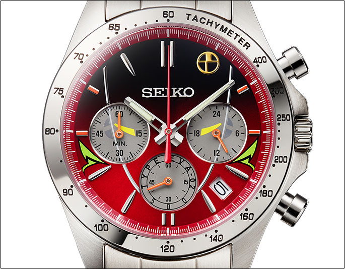 エヴァンゲリオン新幹線 500 TYPE EVA-02 ウオッチ／プレミアム