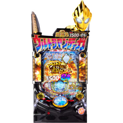 10/3新台】ウルトラマン最新作、RUSH中はALL1,500個大当たり、継続率84