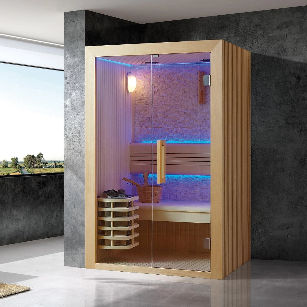 屋内サウナ | 1-3人用 | J-WSD-1412 | Bluetoothスピーカー搭載 | 自宅