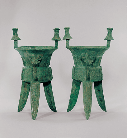 青銅饕餮文斝｜収蔵品の紹介「出光コレクション」｜出光美術館