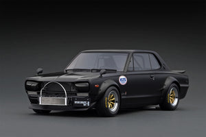 IG2021 Nissan Skyline 2000 GT-R (KPGC10) Matte Black – ignition model