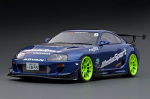 IG2105 Toyota Supra (JZA80) RZ ORIDO-STREET Ver. Blue – ignition model