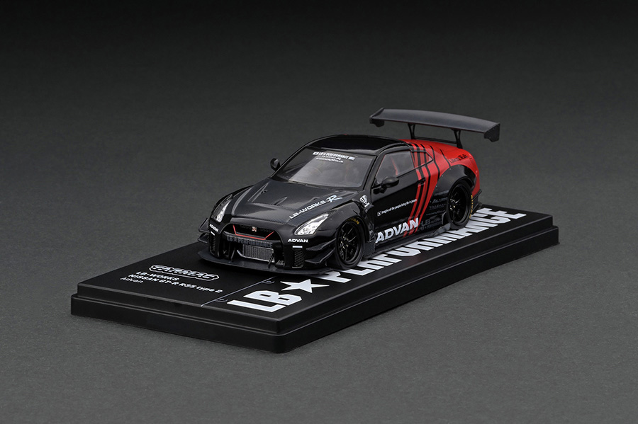 T43-019-ADV 1/43 LB-WORKS NISSAN GT-R R35 type 2 Advan | LINE UP
