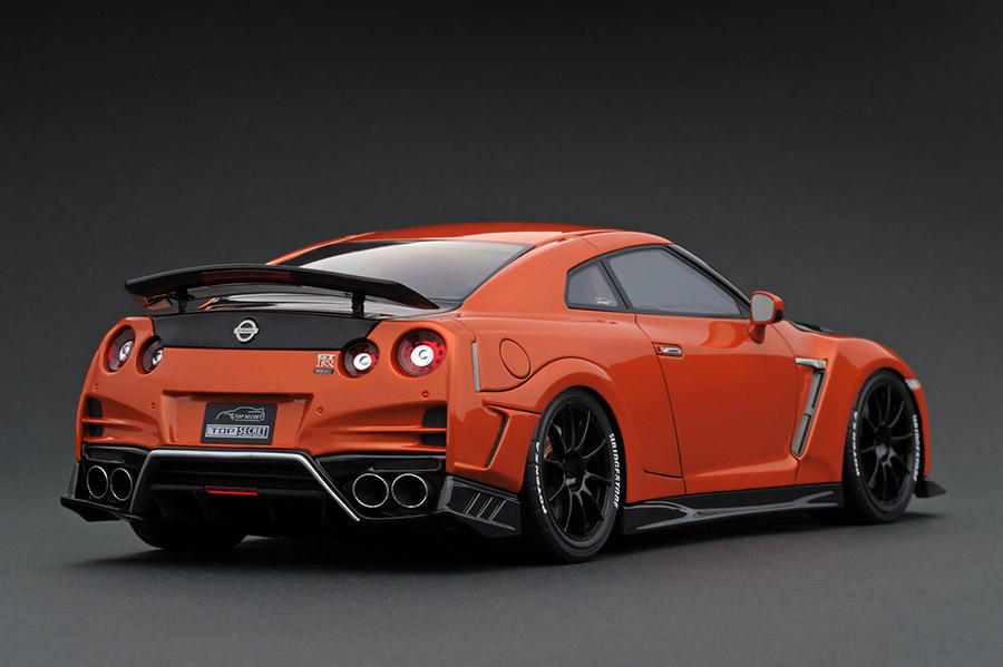 IG1532 1/18 TOP SECRET GT-R (R35) Orange | LINE UP | [公式