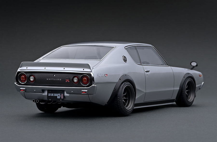 IG1842 1/18 Nissan Skyline 2000 GT-R (KPGC110) Silver | LINE UP