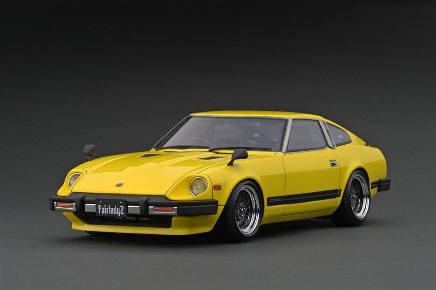 IG1973 1/18 Nissan Fairlady Z (S130) Yellow | LINE UP | [公式