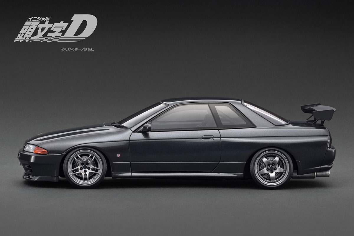 IG3545 1/18 INITIAL D Nissan Skyline GT-R (BNR32) Gun Metallic