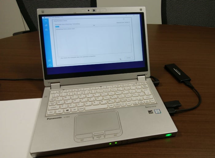 レッツノートCF-MX5のSSDを1TBに換装 | パソコンりかばり堂本舗