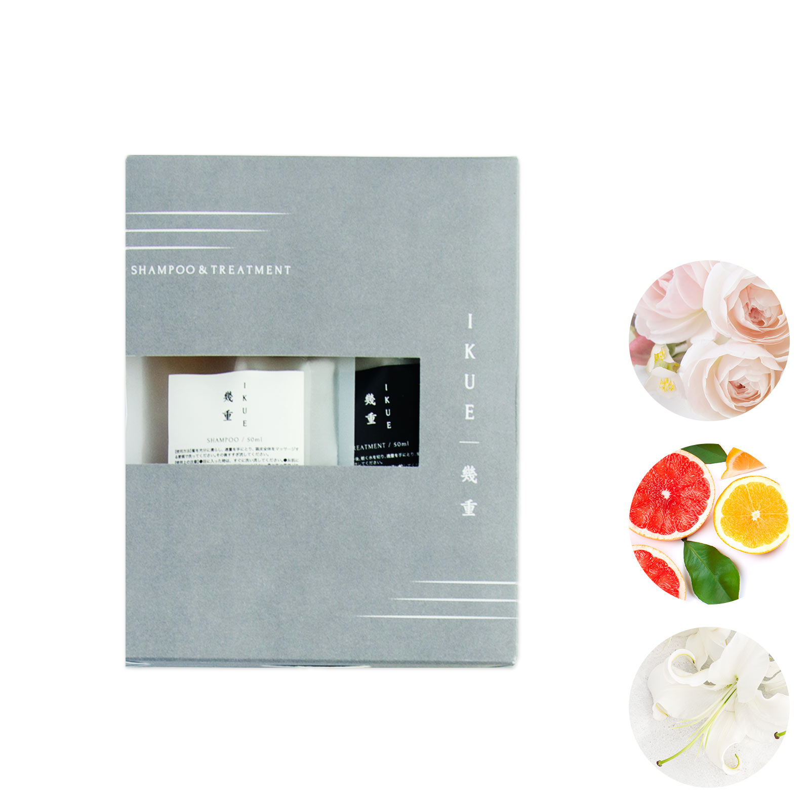 ギフト 】幾重 プレミアム シャンプー＆トリートメントセット (各500ml