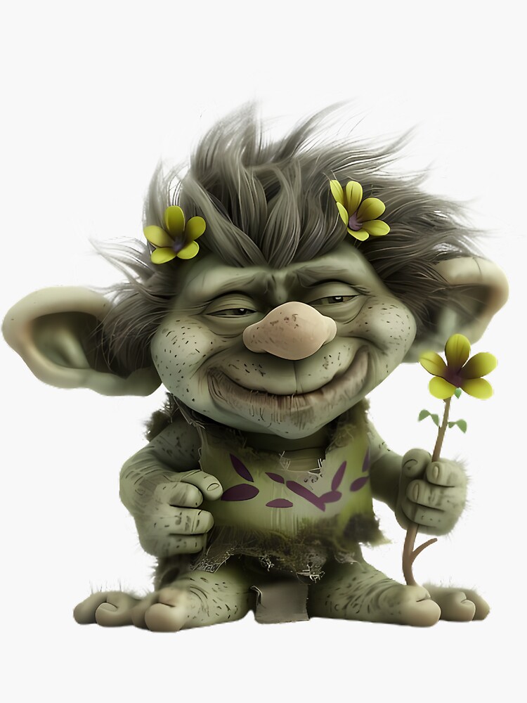 Troll, Trolls, Angry Troll, Cute Troll, Troll Doll, Goblin, Gnome