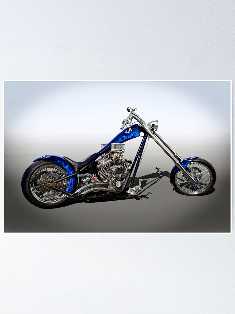 Black 'n Blue Custom Chopper II