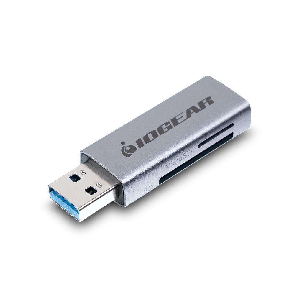 GFR304SD - IOGEAR SuperSpeed USB 3.0 SD/Micro SD Card Reader / Writer