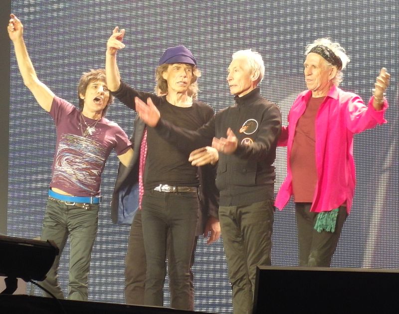 The Rolling Stones live at the Tokyo Dome, Tokyo, Japan, March 6