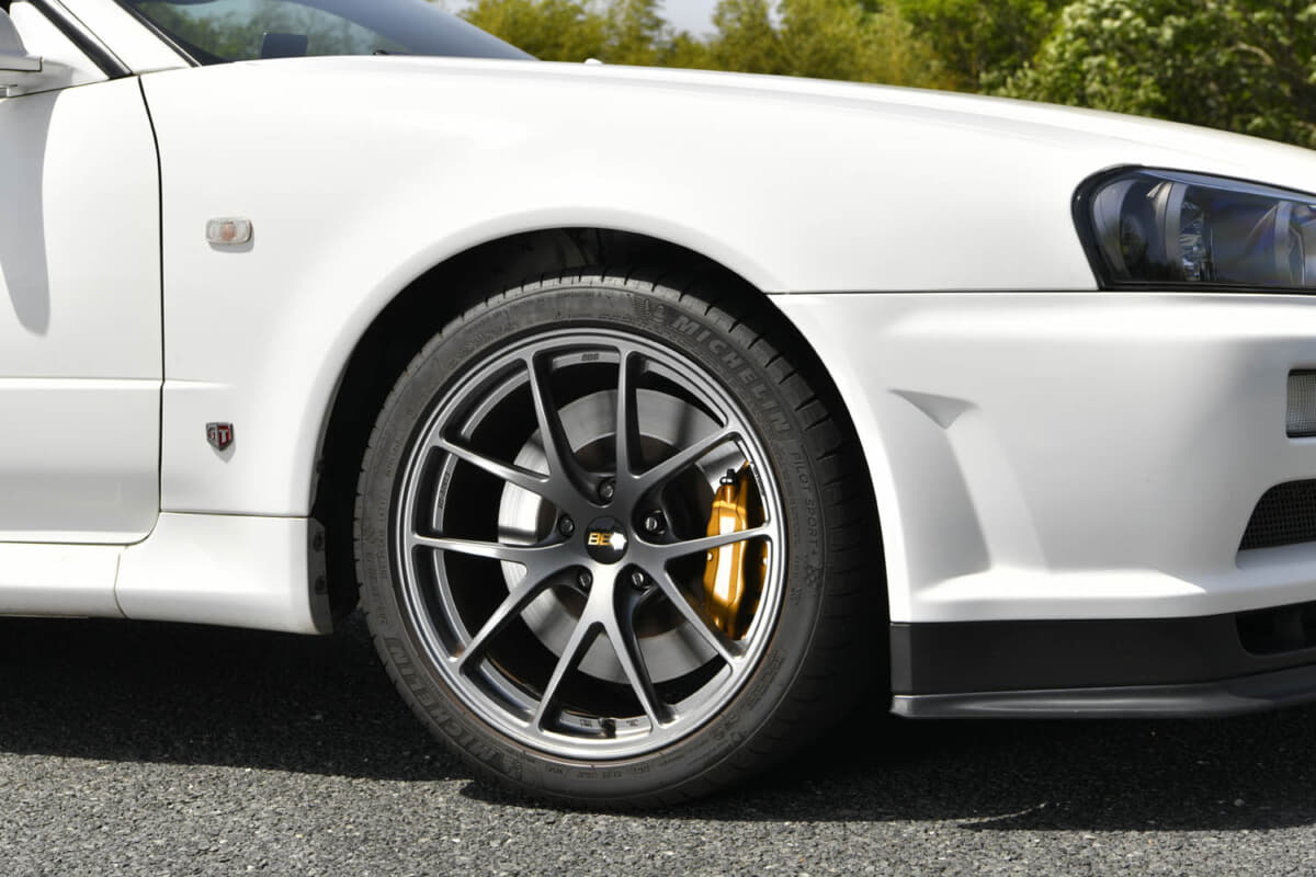 すでに36万キロ走破！ R34「スカイラインGT-R VスペックIIニュル」の