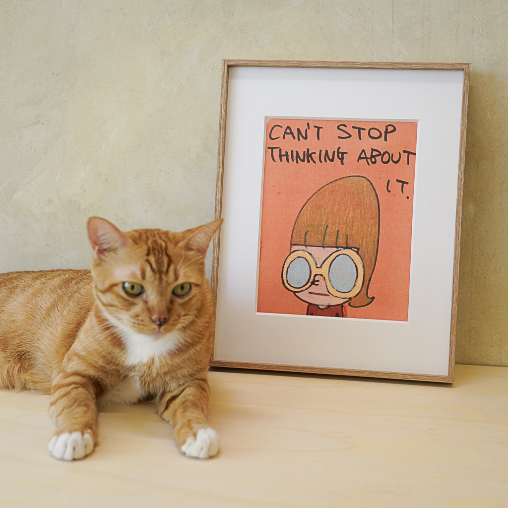 限量｜奈良美智Yoshitomo Nara｜Can't Stop Thinking about it (英國