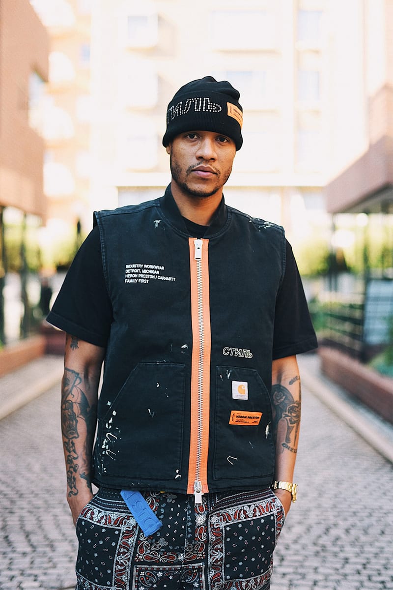 Heron Preston Carhartt WIP Interview & Workshop | Hypebeast