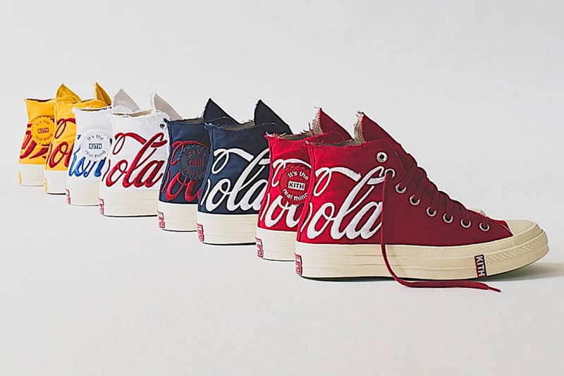 KITH x Coca Colaの新コレクションに並ぶConverse Chuck Taylorに