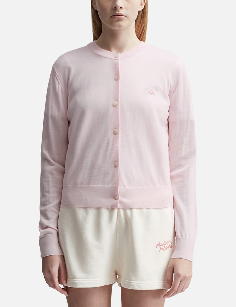 メゾンキツネ - Baby Fox Patch Regular Cardigan | HBX