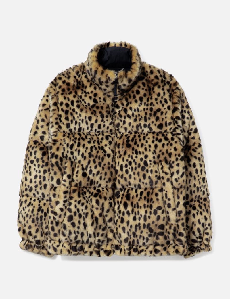 Wacko Maria Nanga X Wacko Maria Leopard Fur Down Jacket - Faux-fur