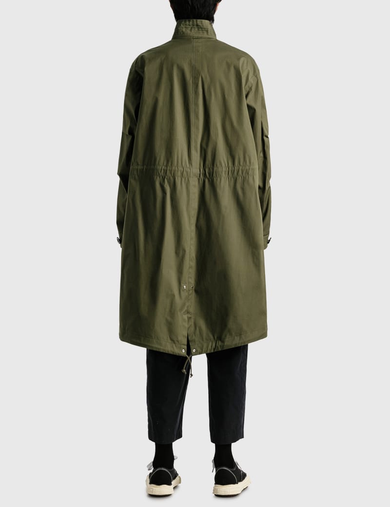 Sacai - コットン モッズ コート | HBX