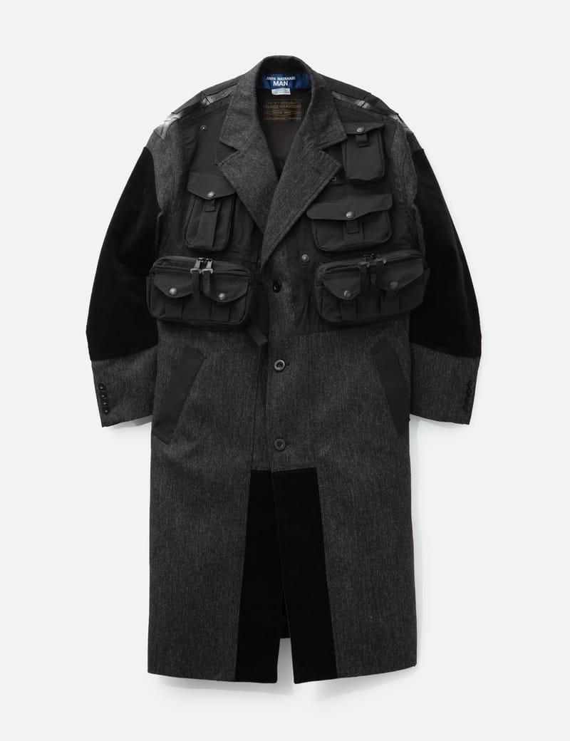Junya Watanabe Man Junya Watanabe Man x Filson Patchwork Long Coat