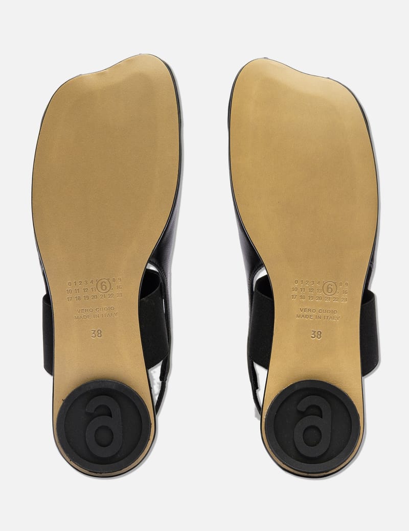 エムエムシックス メゾン マルジェラ - ウェッジ サンダル | HBX