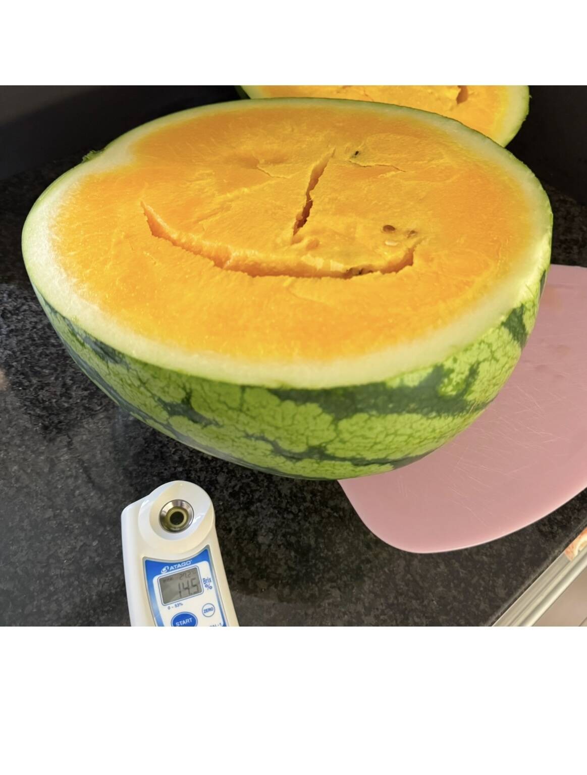 訳あり（空洞果）】【サマーオレンジ】『大里果樹園のスイカ』5kg以上