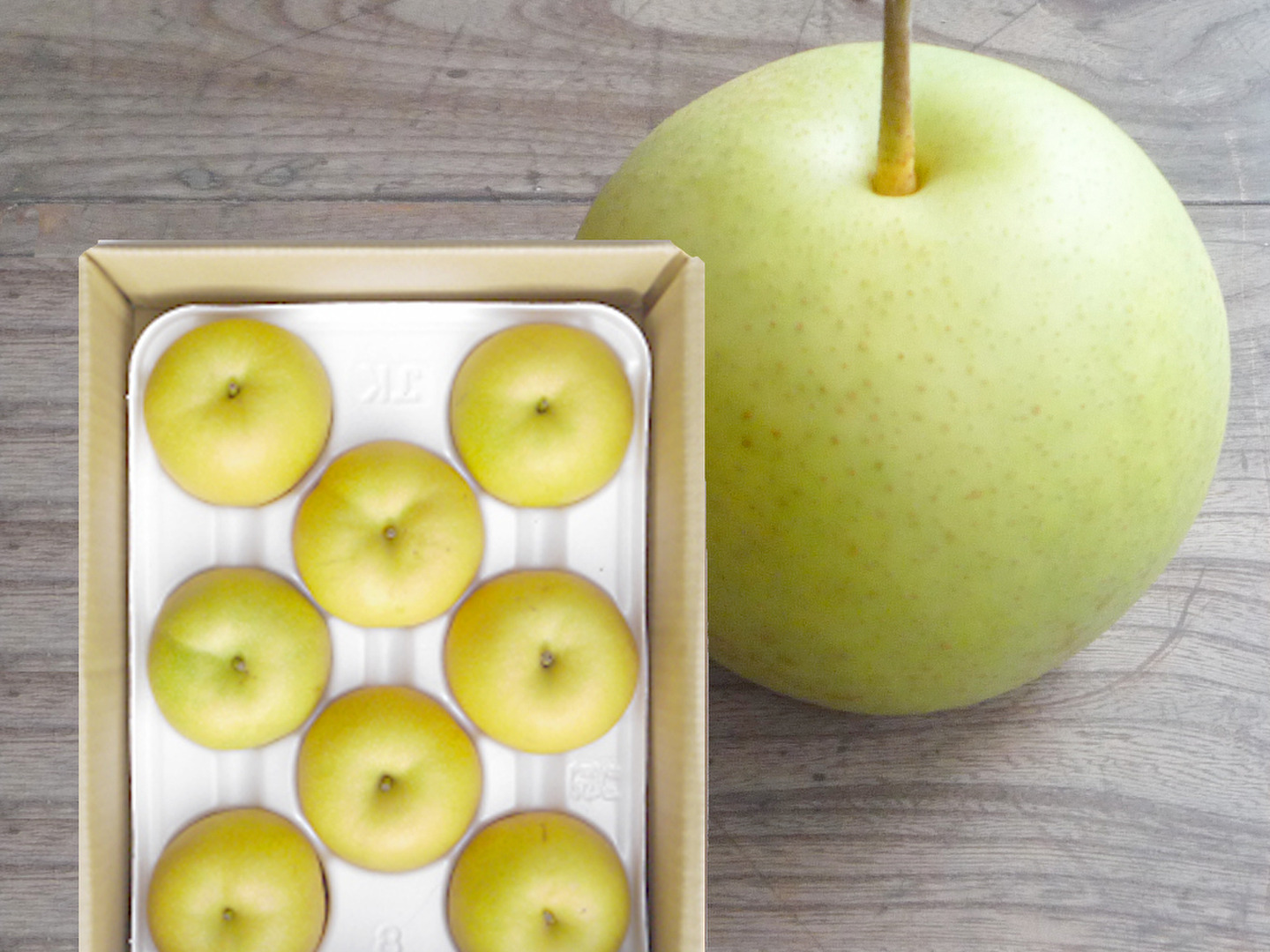 最終出荷「(数量限定)二十世紀梨_2.5キロ(5～9玉) 」たにがみ農園 果汁