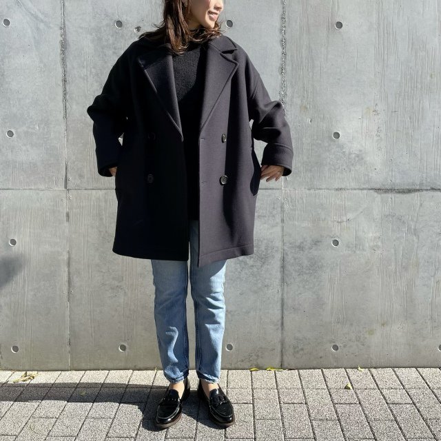 コクーンシルエットが可愛い【uncrave】のPコート♡ | Marisol