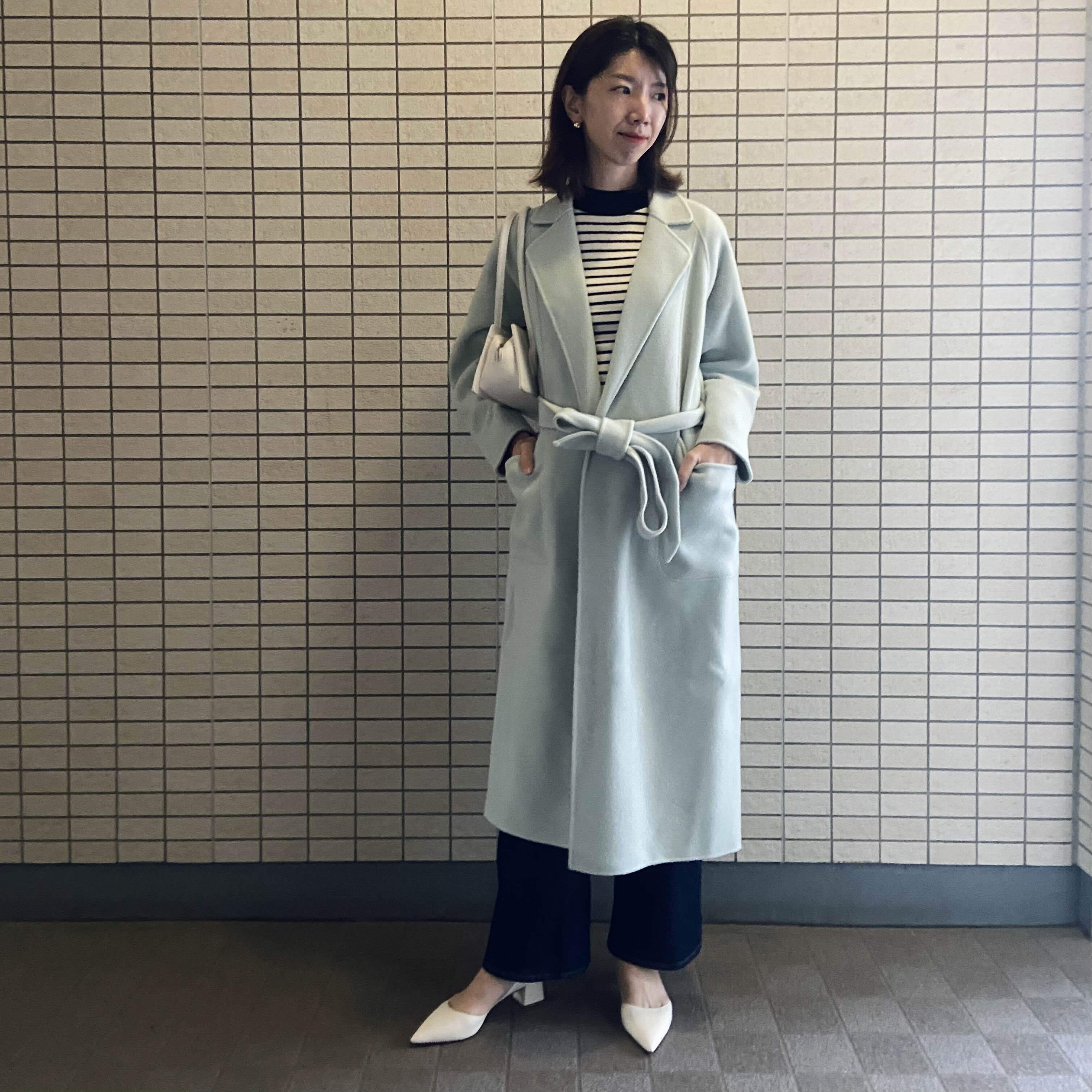 SOÉJU】下ろしたてのコートを紹介！ パッと目を引くミントカラー