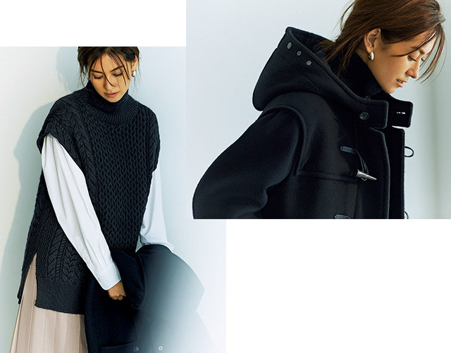 イレーヴの冬が始まる】心惹かれる「ニットとアウター」 | Marisol