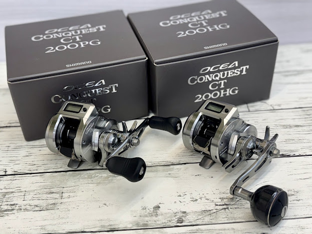 新商品】シマノ)カルカッタコンクエストCT200PG/CT200HG | 釣具のポイント